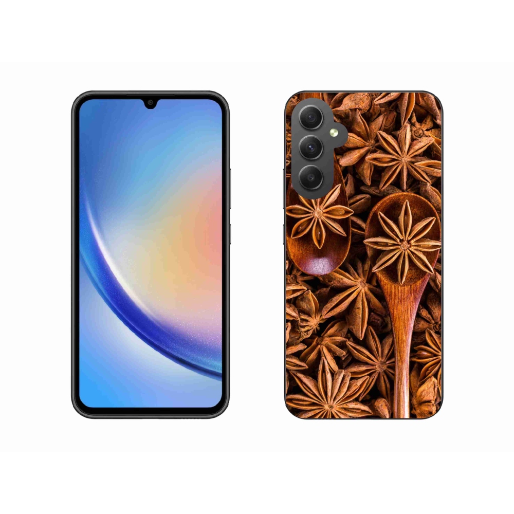 Gelový kryt mmCase na Samsung Galaxy A34 5G - vonný anýz