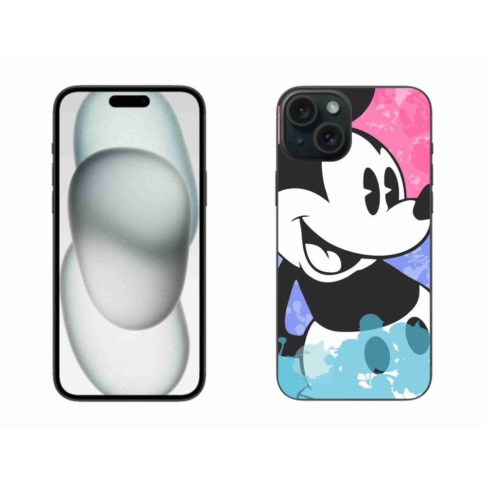 Gelový kryt mmCase na iPhone 15 Plus - mickey mouse