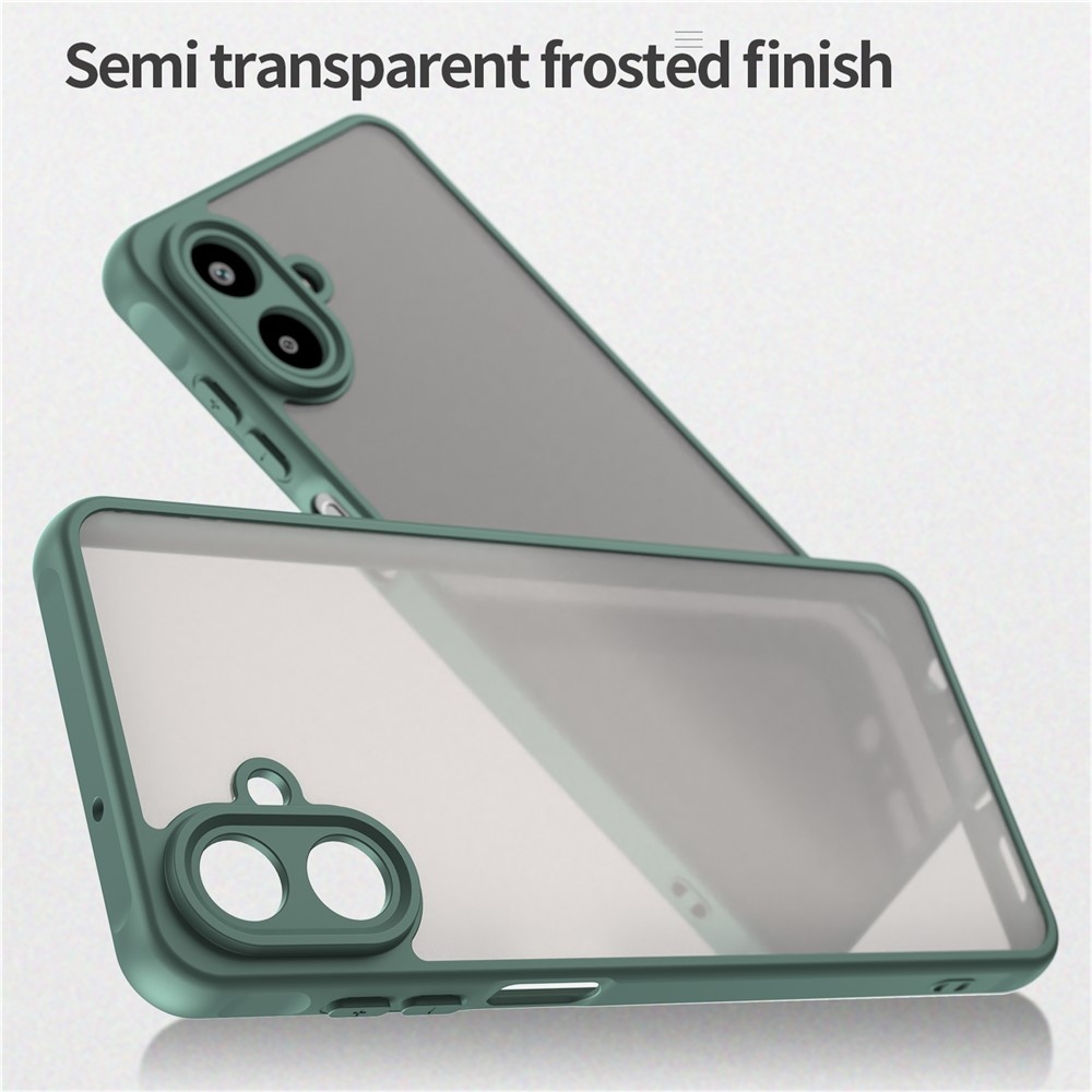 Proof gelový obal s pevnými zády na Samsung Galaxy A07 4G - zelený