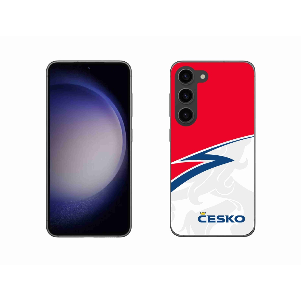 Gelový kryt mmCase na Samsung Galaxy S23 5G - Česko