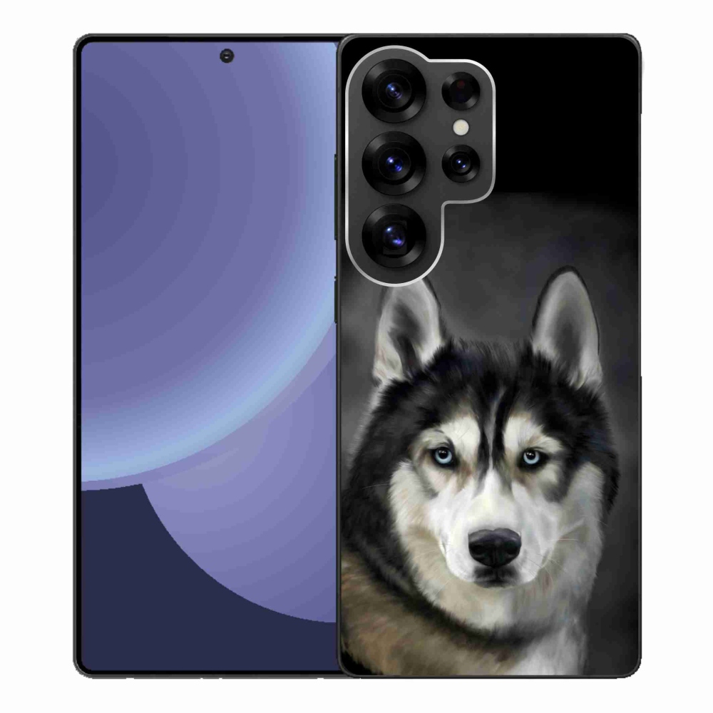Gelový kryt mmCase na Samsung Galaxy S25 Ultra - husky