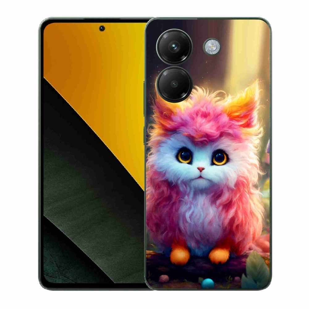 Gelový kryt mmCase na Xiaomi Poco M7 Pro 5G - roztomilé kotě 5
