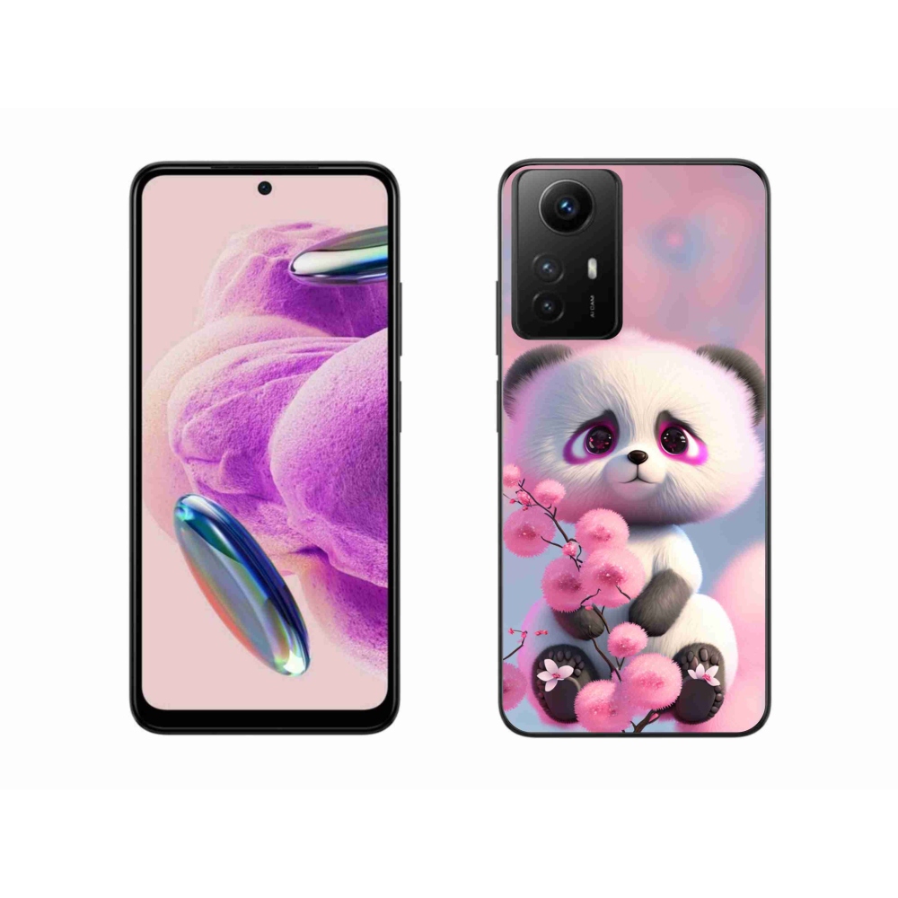 Gelový kryt mmCase na Xiaomi Redmi Note 12S - roztomilá panda 1