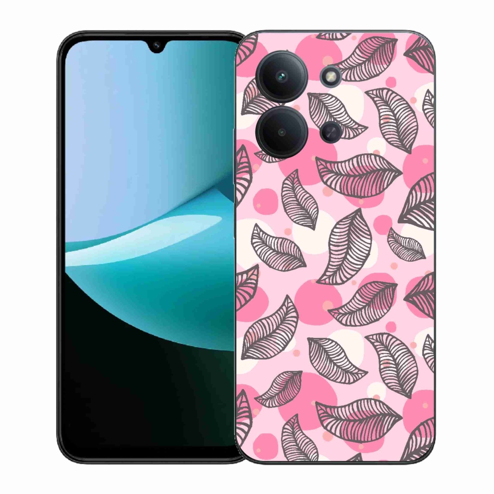 Gelový kryt mmCase na Xiaomi Redmi 15C 4G (171mm)/Poco C85 4G (171mm) - kreslené padající listy
