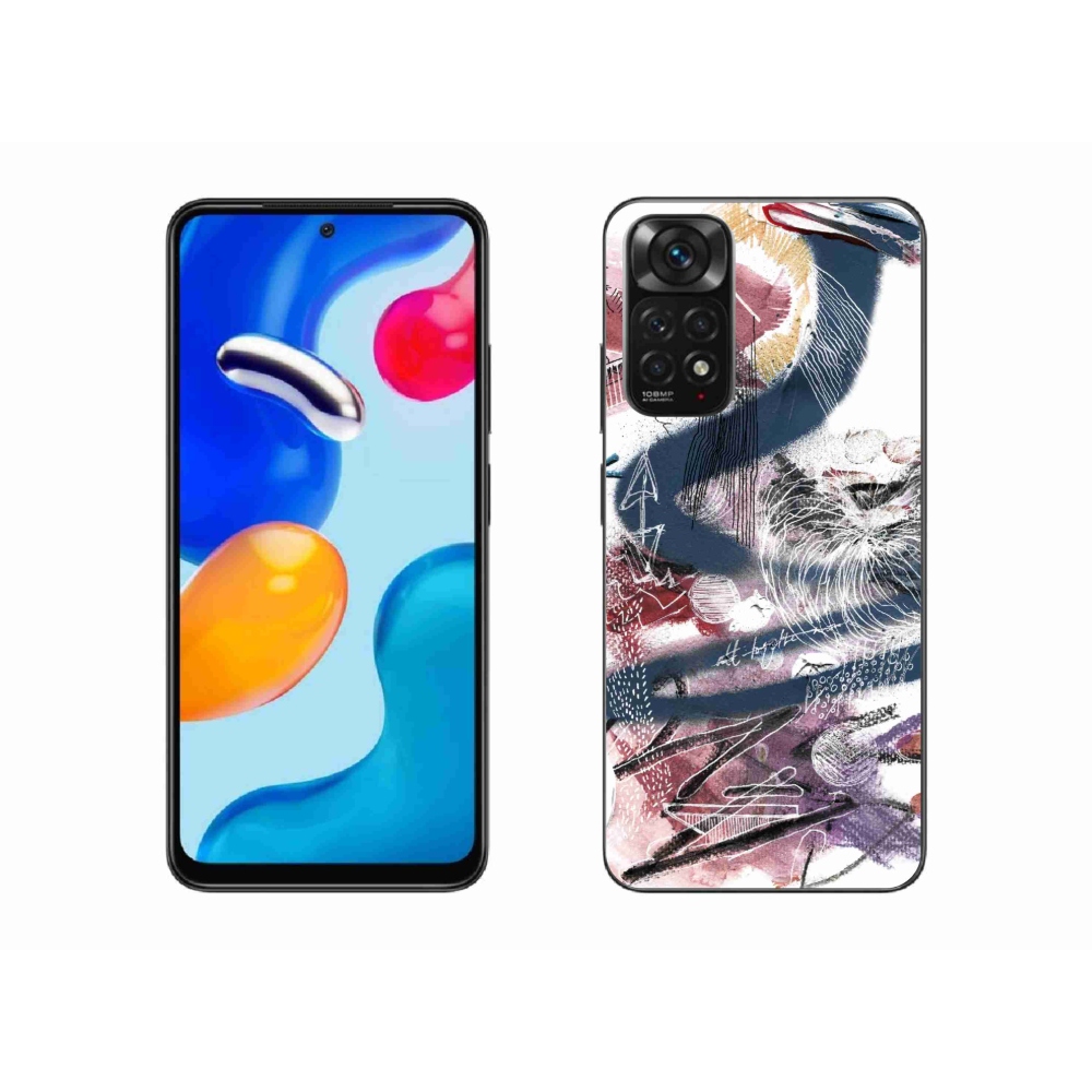 Gelový kryt mmCase na Xiaomi Redmi Note 11S 4G - abstraktní motiv 28