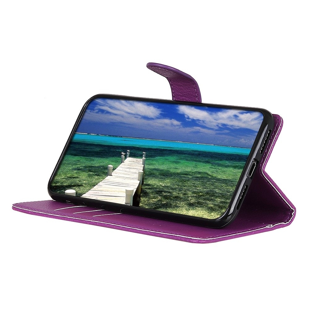 Litchie knížkové pouzdro na Huawei Nova 11i - fialové