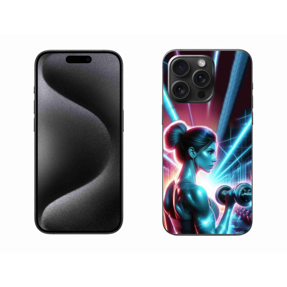 Gelový kryt mmCase na iPhone 15 Pro Max - posilování