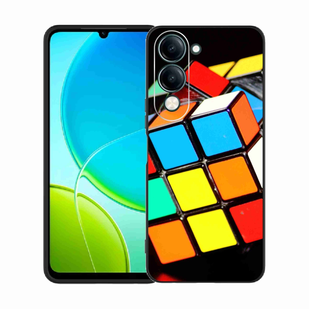 Gelový kryt mmCase na Vivo Y29s 5G - rubikova kostka