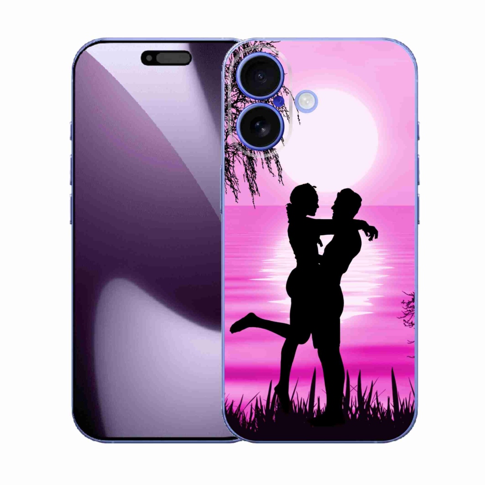 Gelový kryt mmCase na iPhone 17 - západ slunce