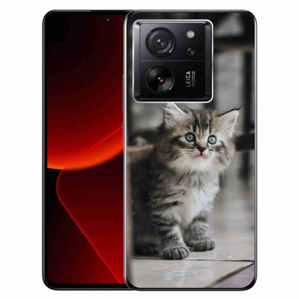 Gelový kryt mmCase na Xiaomi 13T/13T Pro - koťátko