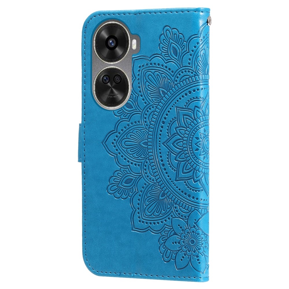 Mandala knížkové pouzdro na Huawei Nova 12 SE - modré