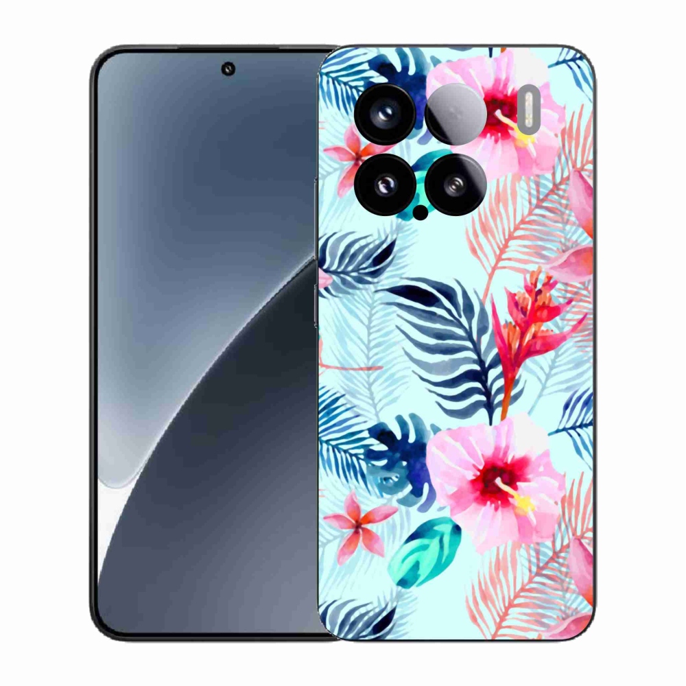 Gelový kryt mmCase na Xiaomi 15 - květiny
