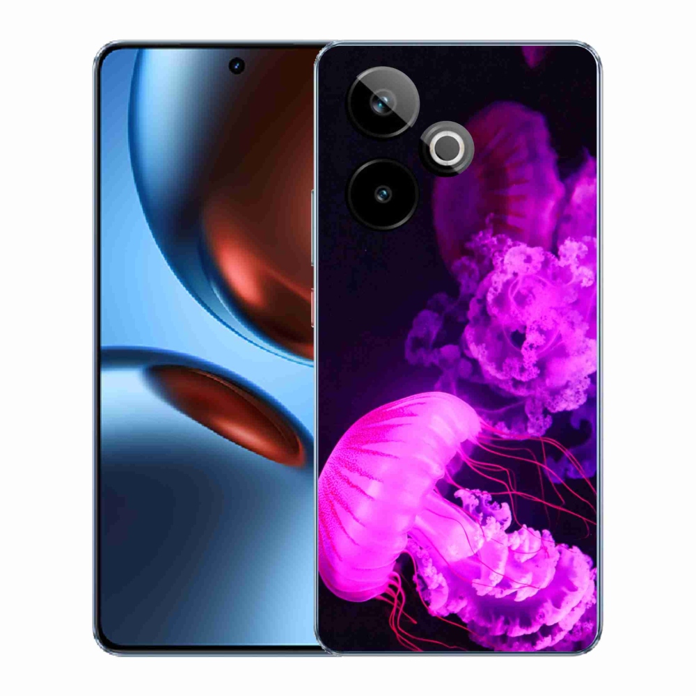 Gelový kryt mmCase na Realme GT 7 5G/GT 7T 5G - medúza 1