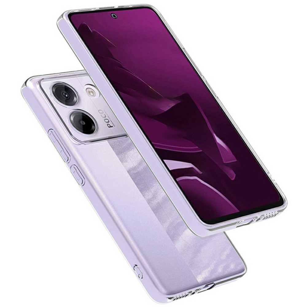 Průhledný gelový obal na Xiaomi Poco M7 Pro 5G - průhledný
