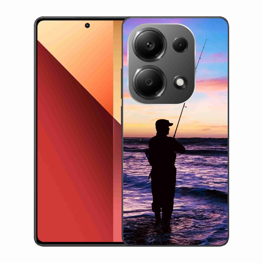 Gelový kryt mmCase na Xiaomi Redmi Note 13 Pro 4G/Poco M6 Pro - rybaření 1