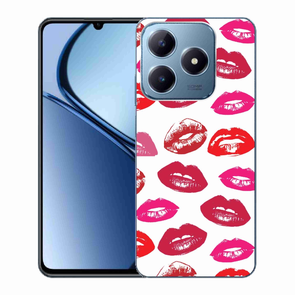 Gelový kryt mmCase na Realme C63 - rty