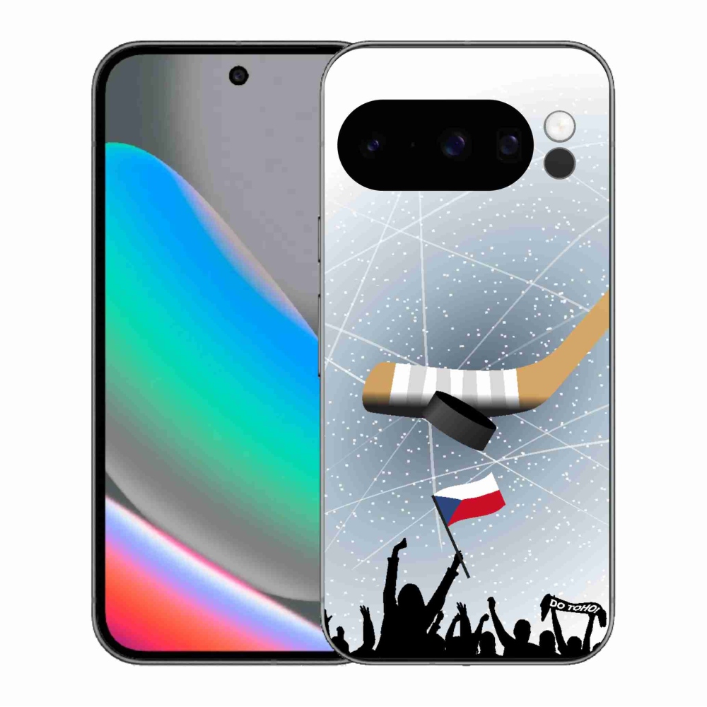 Gelový kryt mmCase na Google Pixel 10 Pro - fanoušci hokeje