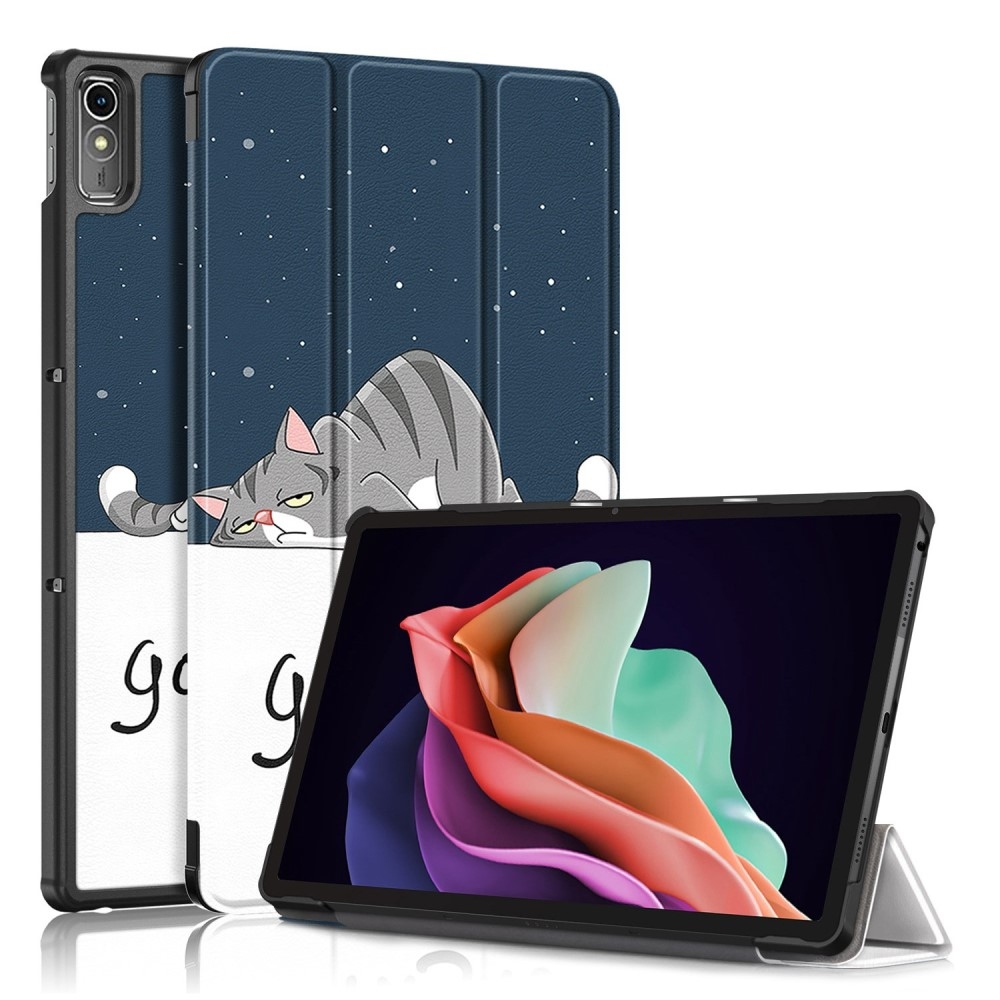 Patte chytré zavírací pouzdro na Lenovo Tab P11 (2. Gen) - kočka