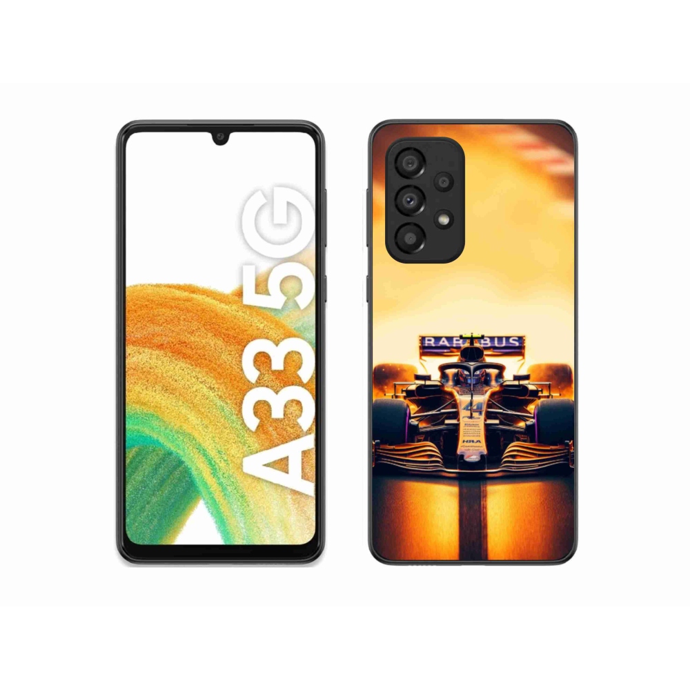 Gelový kryt mmCase na Samsung Galaxy A33 5G - formule
