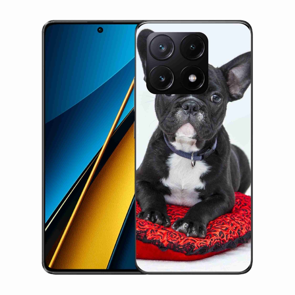 Gelový obal mmCase na Xiaomi Poco X6 Pro 5G - buldok