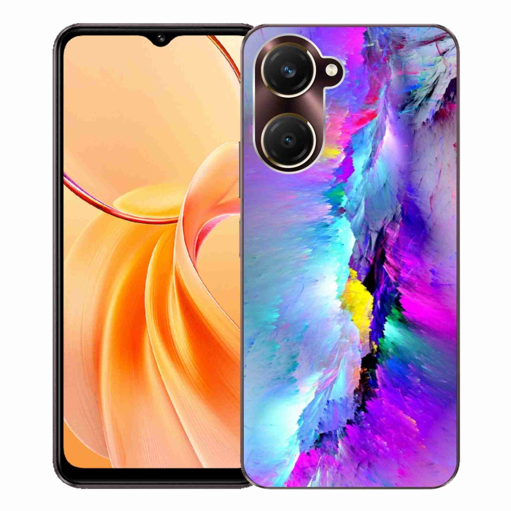 Gelový kryt mmCase na Vivo Y28s 5G - abstrakt