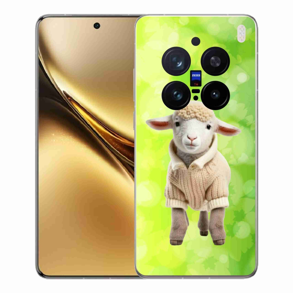 Gelový kryt mmCase na Vivo X200 Pro 5G - jehně ve svetru