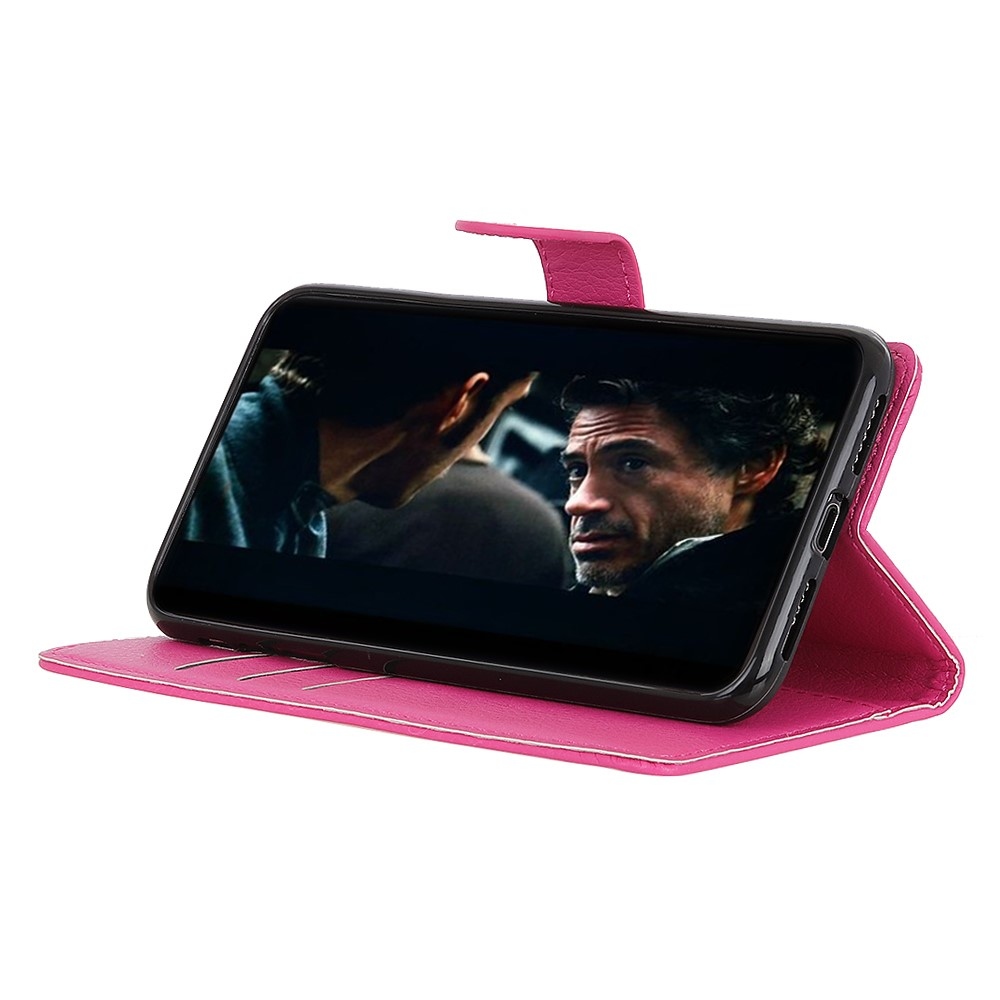 Litchie knížkové pouzdro na Honor 200 Smart 5G - rose