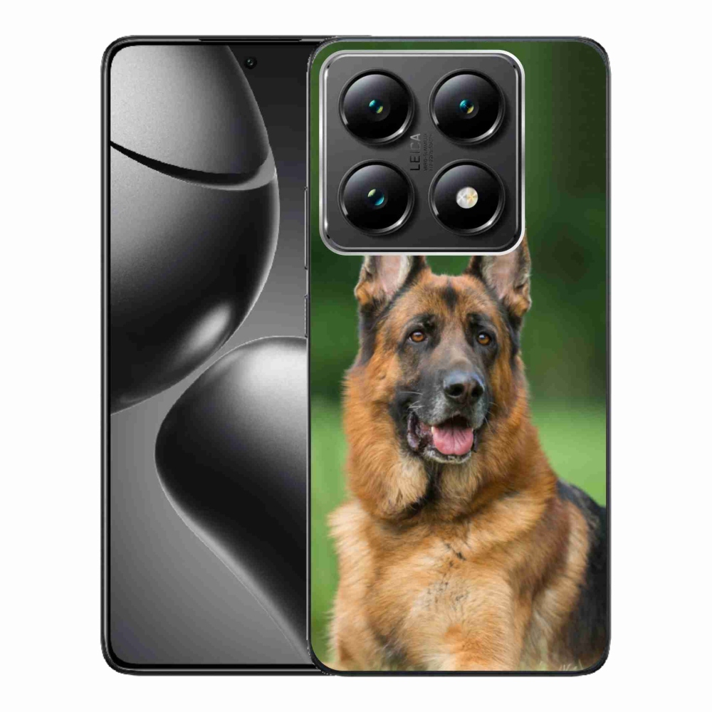 Gelový kryt mmCase na Xiaomi 14T Pro - německý ovčák