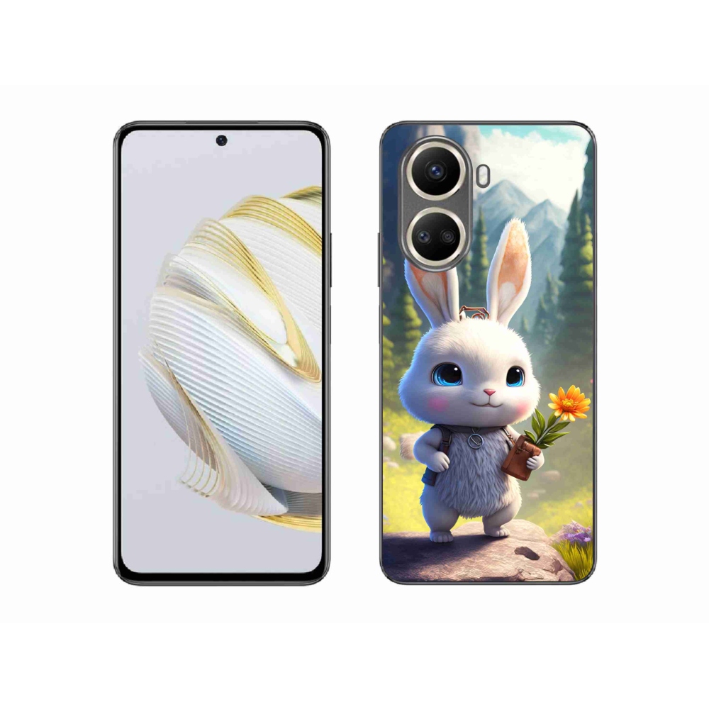 Gelový kryt mmCase na Huawei Nova 10 SE - roztomilý králíček