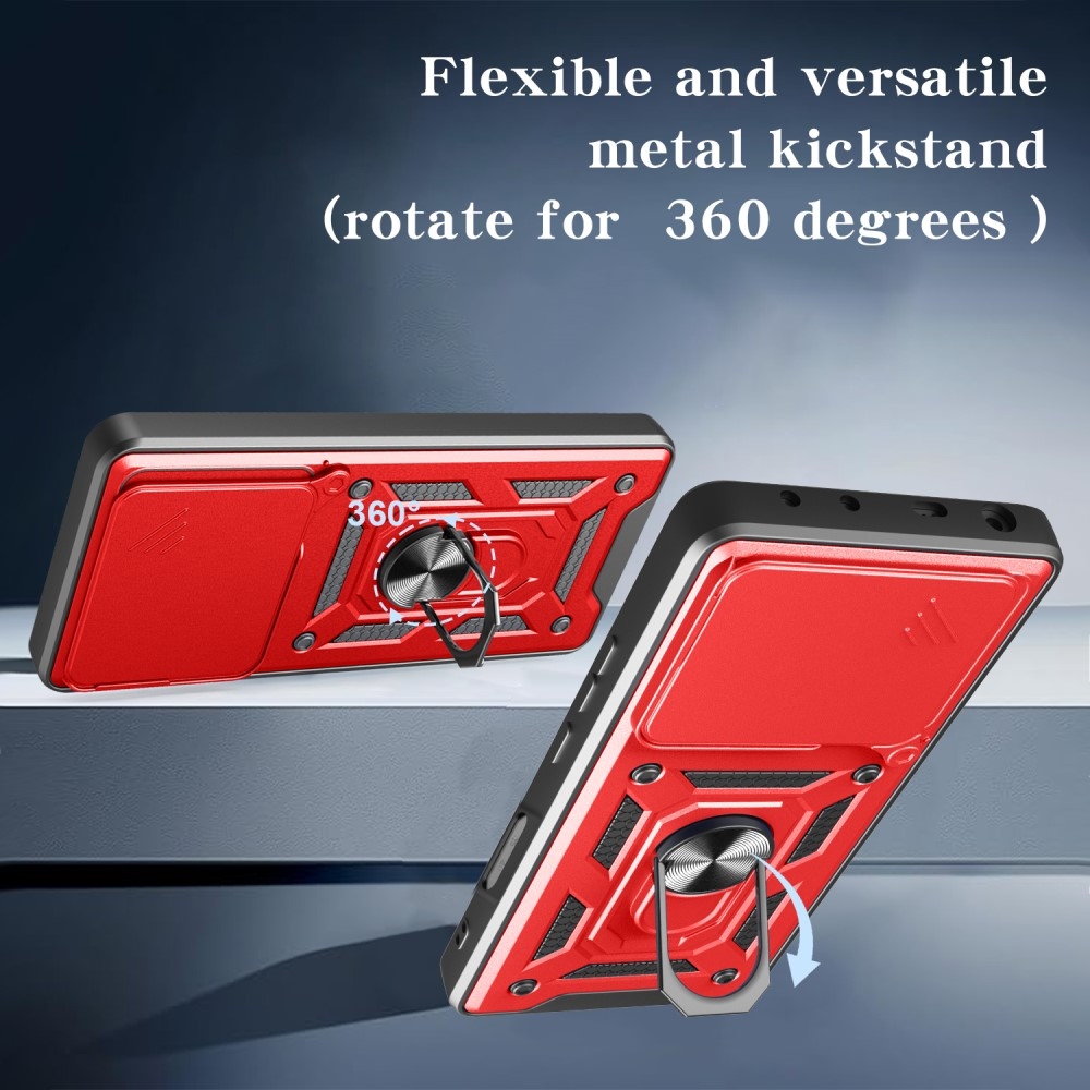 Slide odolný kryt na Honor 400 Lite - červený