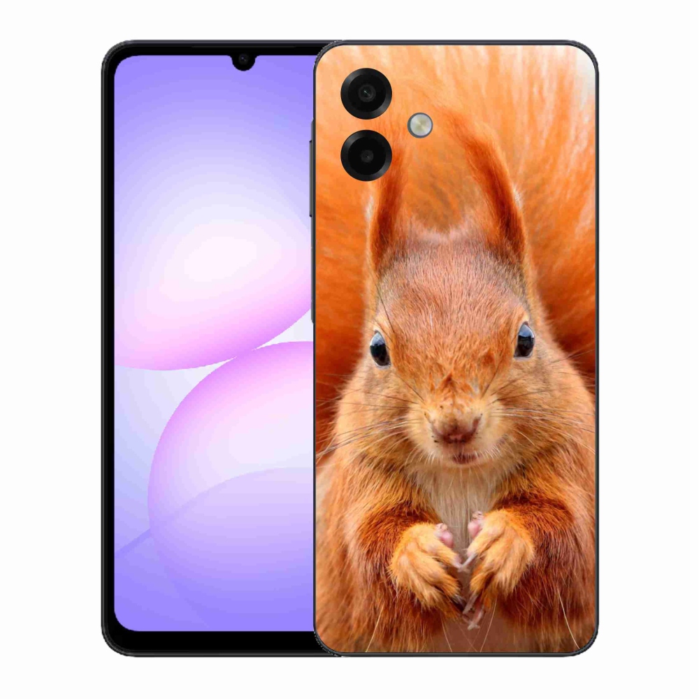Gelový kryt mmCase na Samsung Galaxy A07 4G - veverka