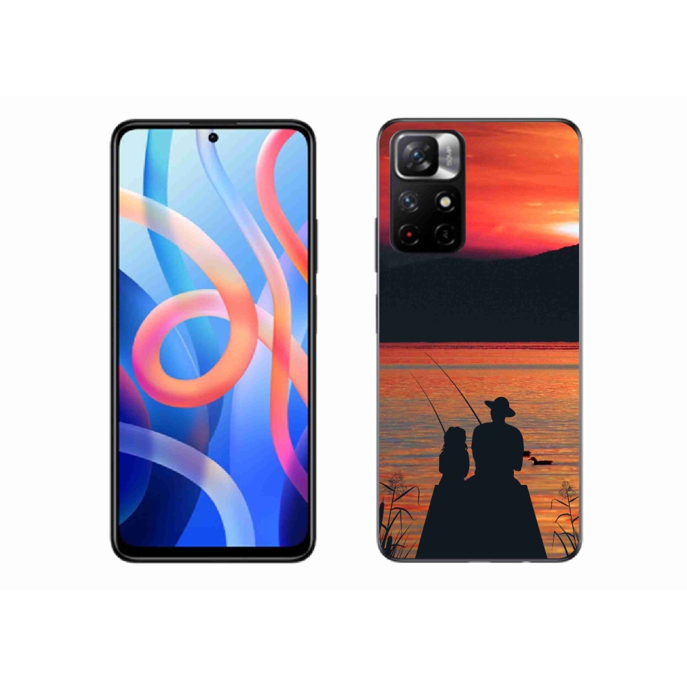 Gelový kryt mmCase na Xiaomi Redmi Note 11S 5G - rybaření 3