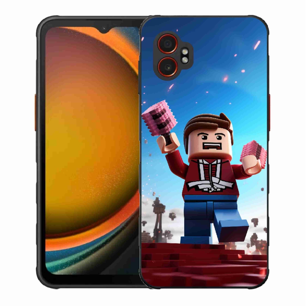 Gelový kryt mmCase na Samsung Galaxy Xcover 7 Pro - roblox 2