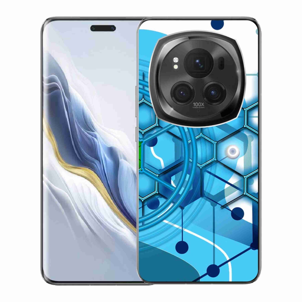 Gelový kryt mmCase na Honor Magic 6 Pro 5G - abstraktní vzor 2