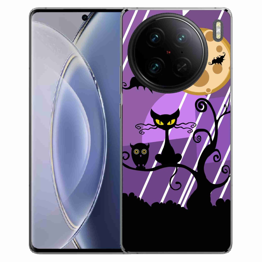 Gelový kryt mmCase na Vivo X90 Pro - halloween