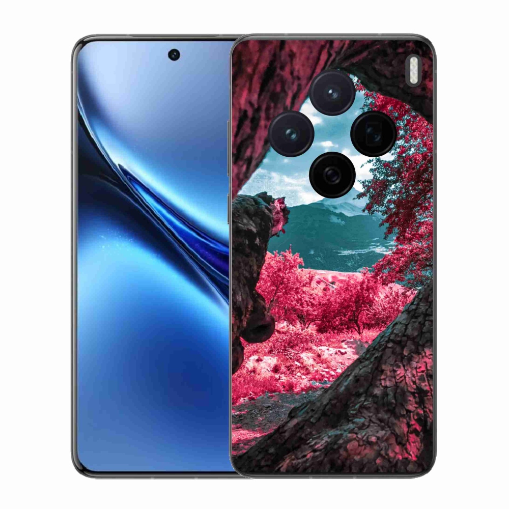 Gelový kryt mmCase na Vivo X200 5G - výhled na hory