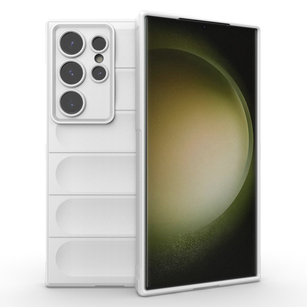 Rugg odolný gelový obal na Samsung Galaxy S24 Ultra - bílý