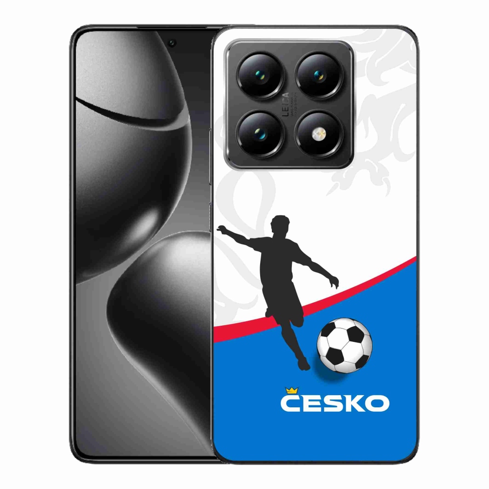 Gelový kryt mmCase na Xiaomi 14T - fotbal Česko 1