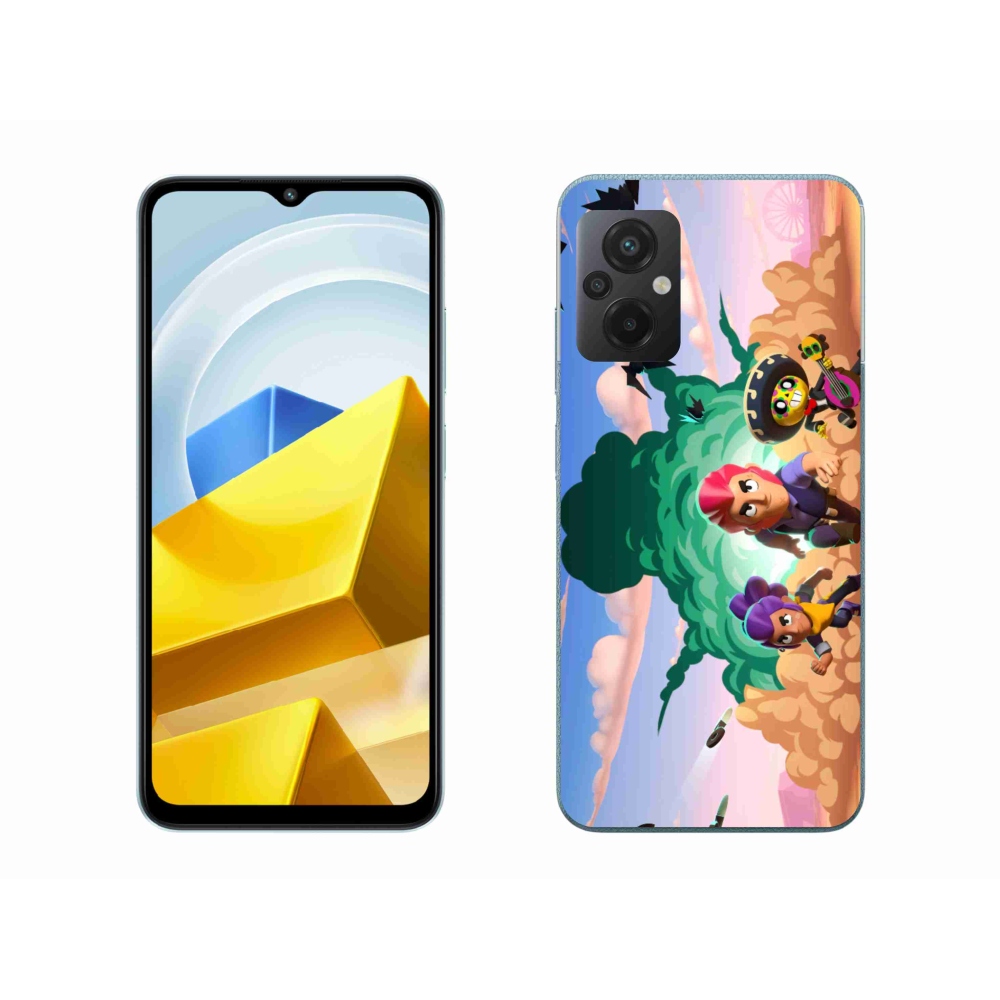 Gelový kryt mmCase na Xiaomi Poco M5 4G - brawl stars