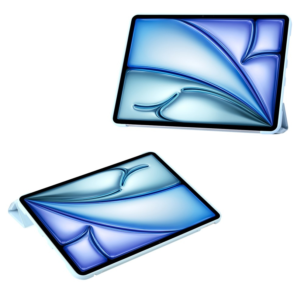 Origamis chytré polohovací pouzdro na tablet iPad Air 13 (2024)/(2025) - modré