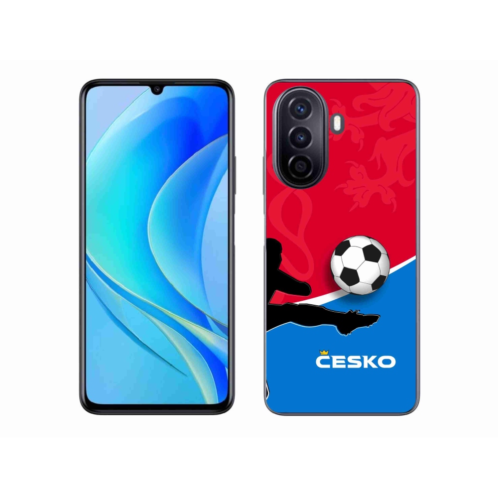Gelový kryt mmCase na Huawei Nova Y70 - fotbal Česko 2
