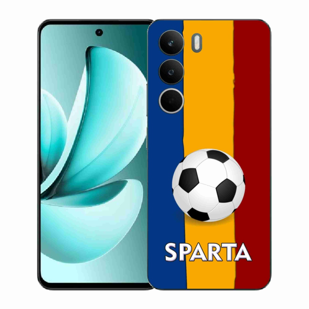 Gelový kryt mmCase na Realme C71 - fotbal 1
