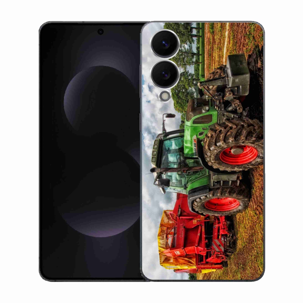 Gelový kryt mmCase na Samsung Galaxy S25 Edge - traktor 4