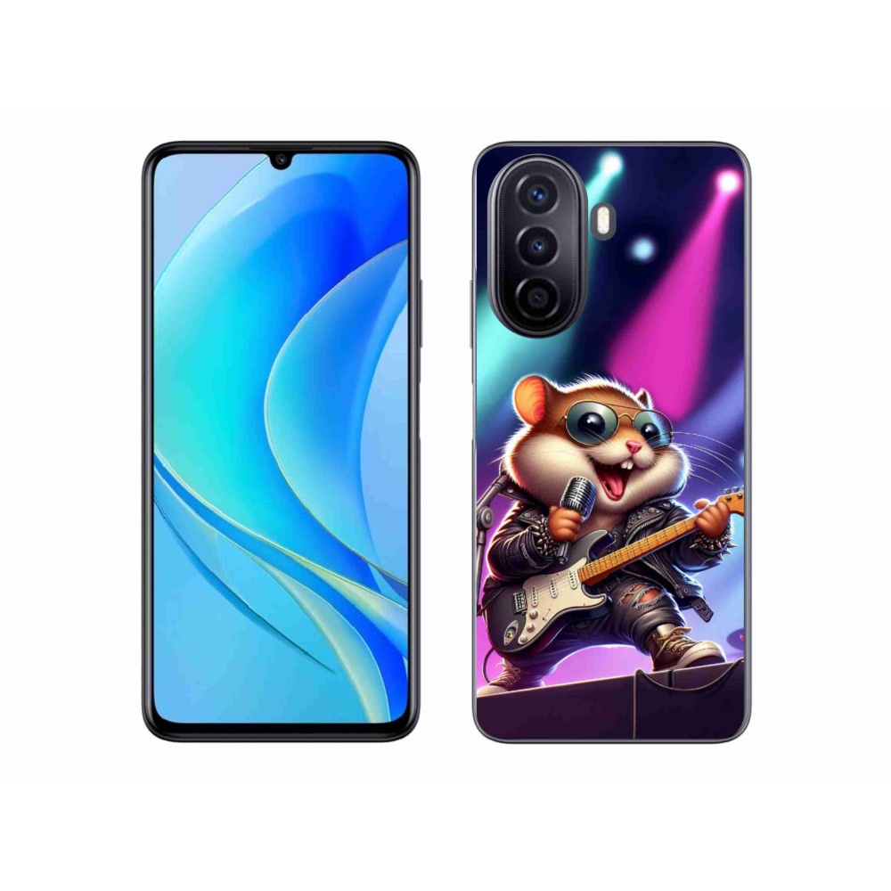Gelový kryt mmCase na Huawei Nova Y70 - křeček rocker