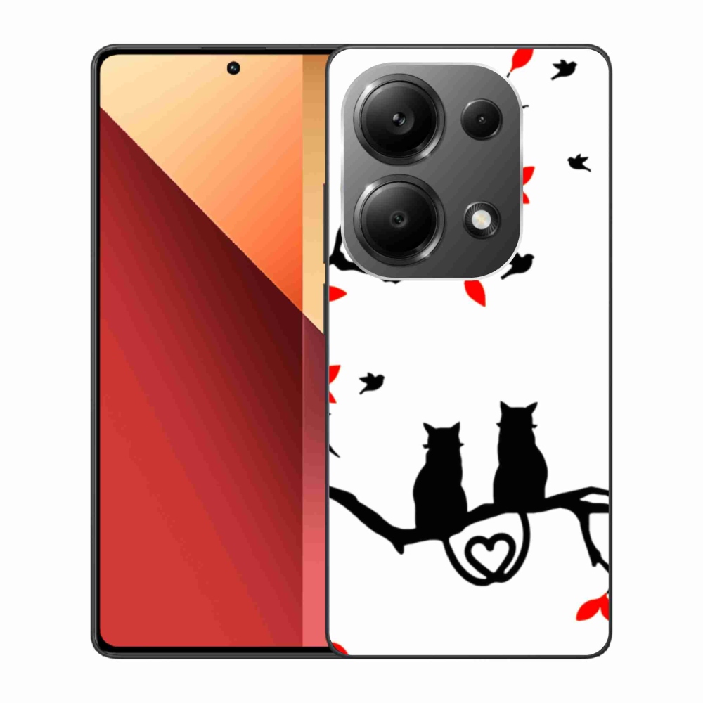 Gelový kryt mmCase na Xiaomi Redmi Note 13 Pro 4G/Poco M6 Pro - kočičí láska