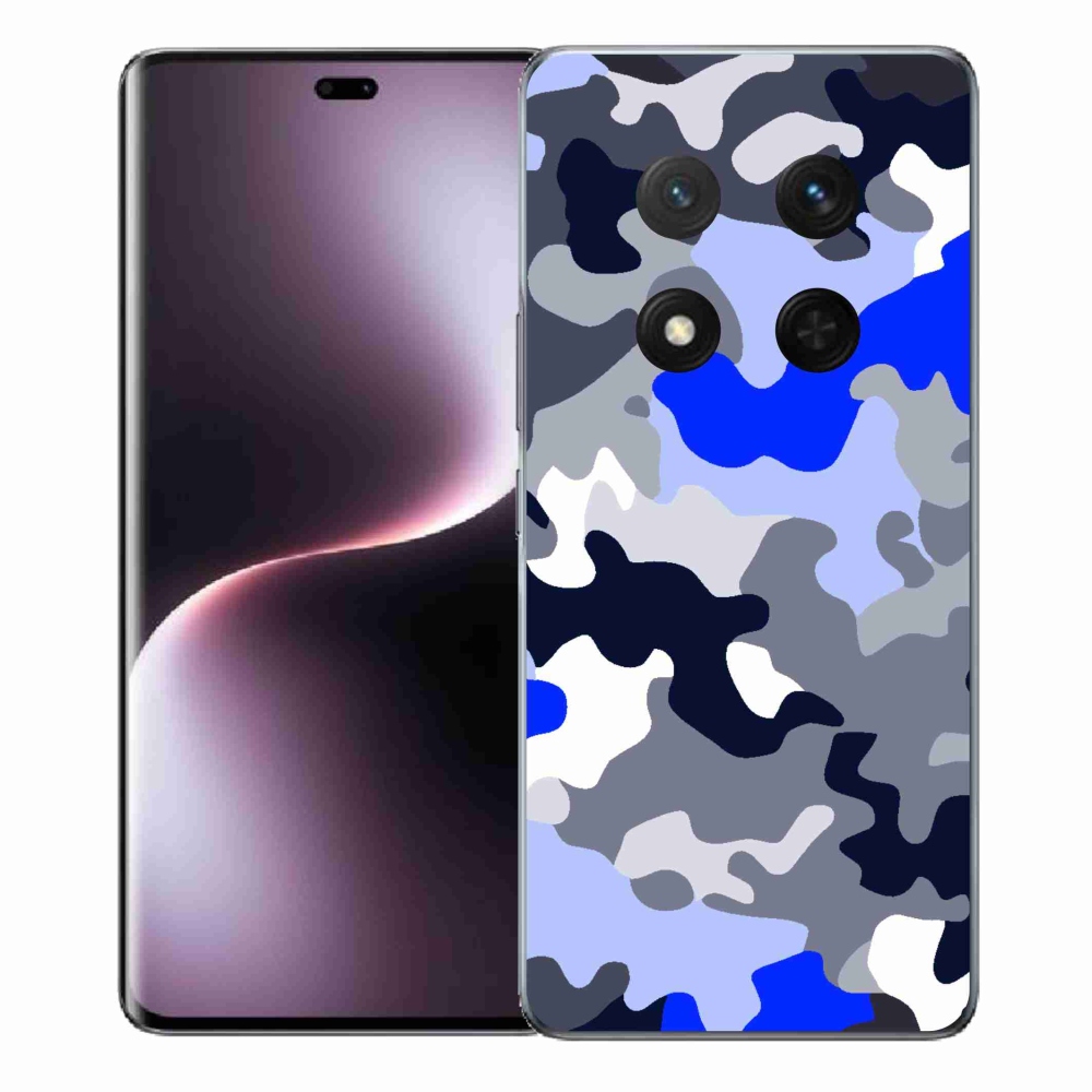 Gelový kryt mmCase na Honor Magic 7 Lite 5G - maskáčový vzor 8