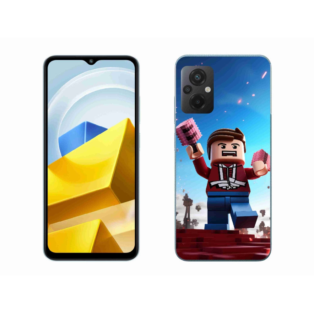 Gelový kryt mmCase na Xiaomi Poco M5 4G - roblox 2