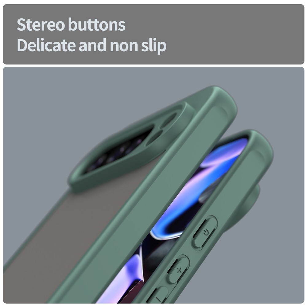 Proof gelový obal s pevnými zády na Google Pixel 10 Pro XL - zelený