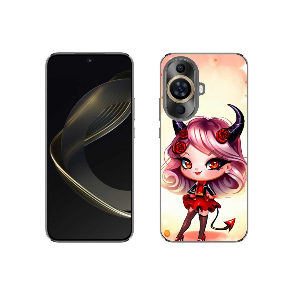 Gelový kryt mmCase na Huawei Nova 11 - kreslená čertice