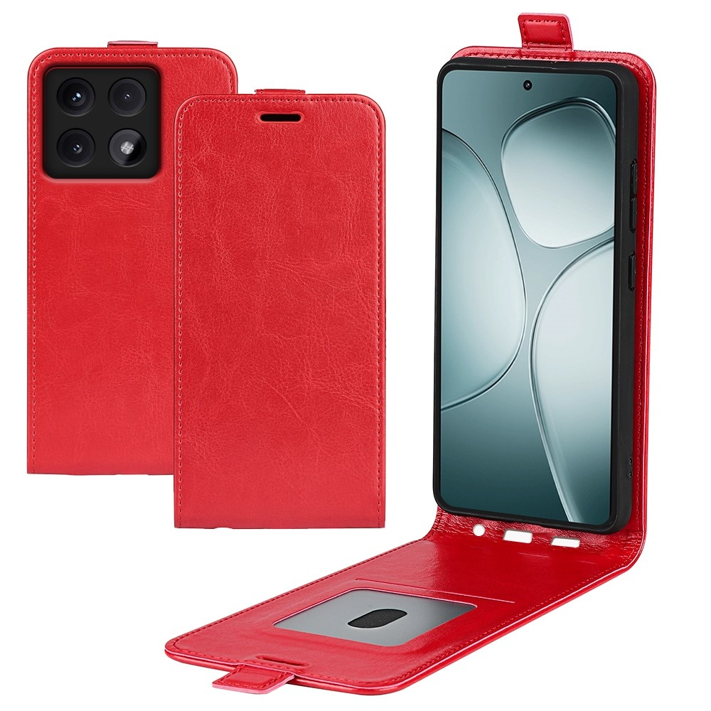 Vertical knížkové pouzdro na Xiaomi 14T - červené